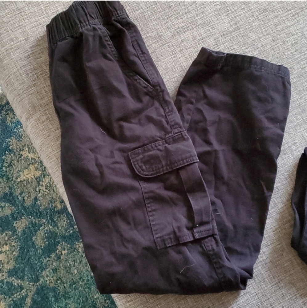 Black boys cargo pants